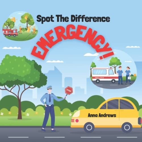 Spot The Difference Emergency! Easy Cartoon Puzzles For Kids