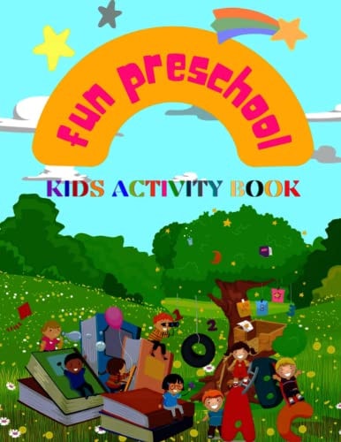 Fun Preschool Kids Activity Book Coloring Books