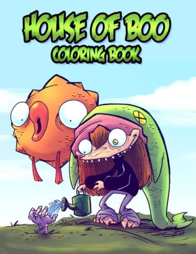 House of Boo Coloring Book