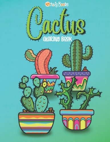 Cactus Coloring Book