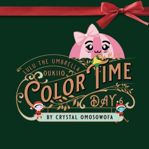 LuLu the Umbrella Christmas Coloring Book Advent Calendar Collection Day 5 - Christmas Edition