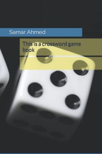 This is a Crossword Game Book