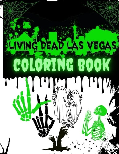 Living Dead Las Vegas Coloring Book