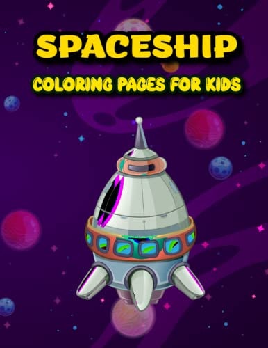 Spaceship Colourling Book
