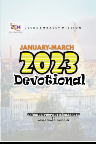 Jem Devotional Jan-March 2023 Jem Devotional