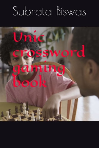 Unic Crossword Gaming Book