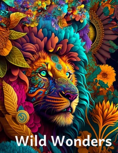 Wild Wonders Explore the Majestic Beauty of Fierce Beasts Through Coloring Pages Illustrations