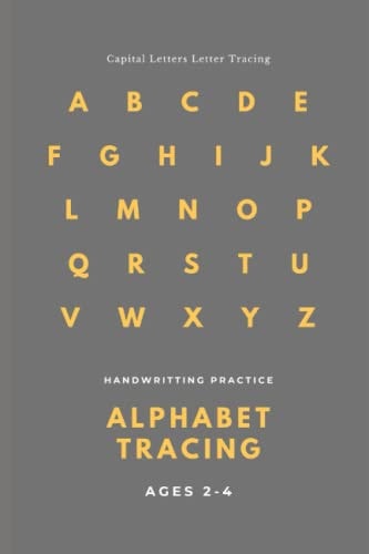 Alphabet Tracing and Coloring Book Small Letters and Big Letters