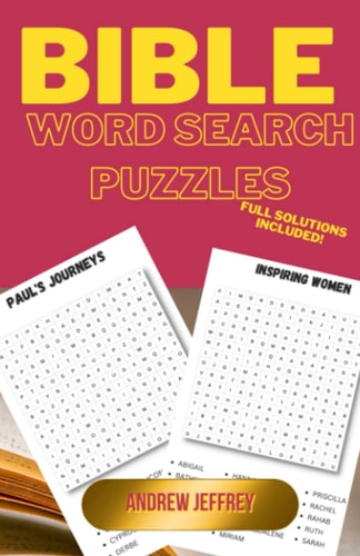 BIBLE WORDSEARCH PUZZLES.