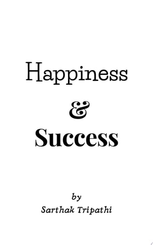 Happiness & Success