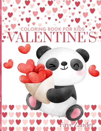 Valentine's Coloring Book For Kids