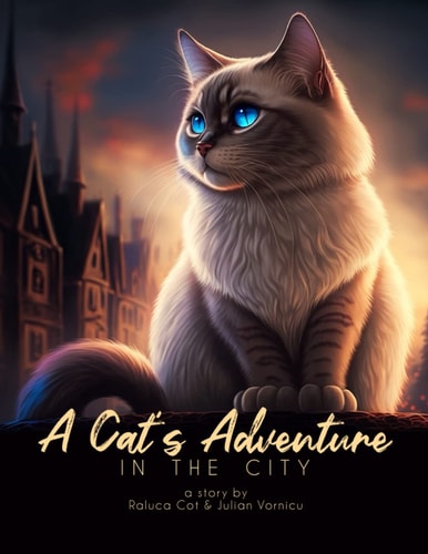 A Cat's Adventure in the City