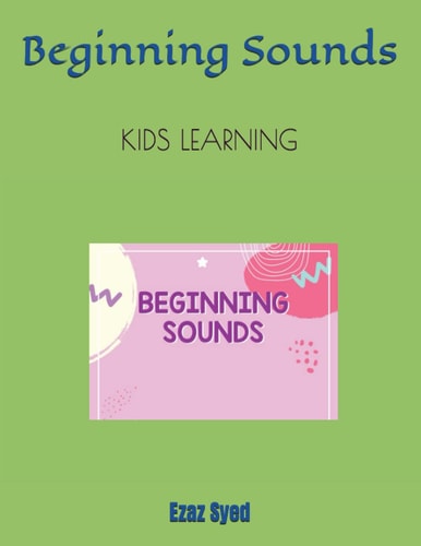 Beginning Sounds Kids Learning