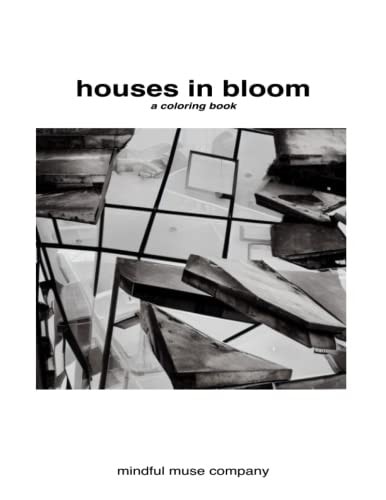 Houses in Bloom A Coloring Book