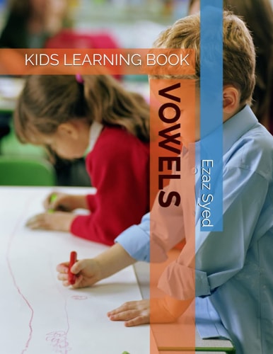 Vowels Kids Learning Book