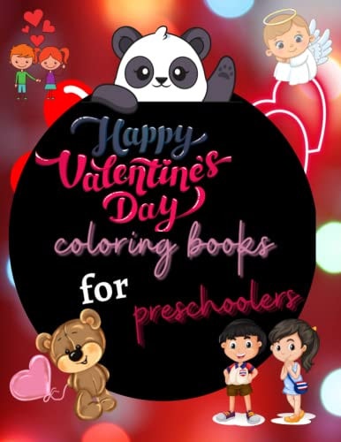 Valentine's Day Coloring Book for Preschoolers