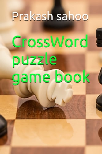 CrossWord Puzzle Game Book