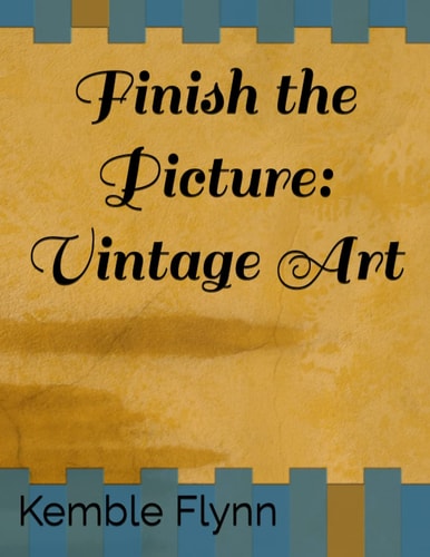 Finish the Picture Vintage Art