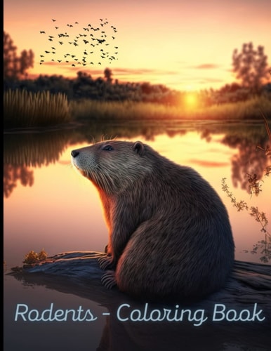 Rodents Coloring Book A Painting Fun for Children and Adults