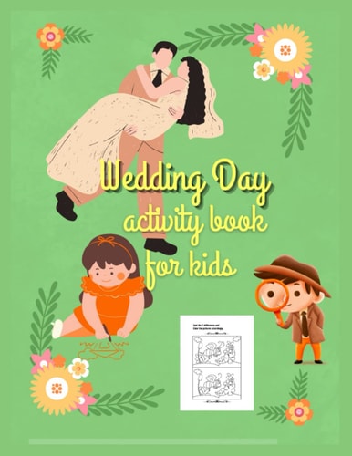 Wedding Day Activity Book for Kids