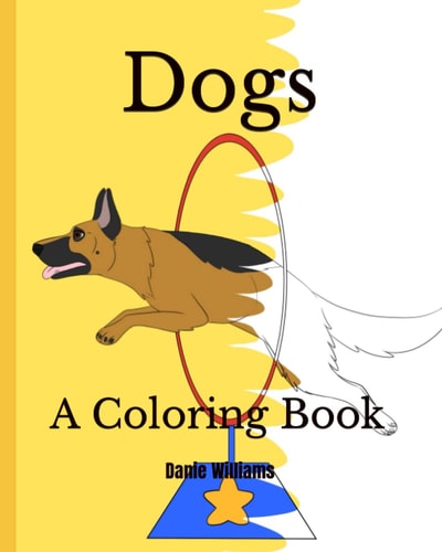 Dogs A Coloring Book