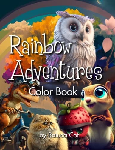 Rainbow Adventures Color Book