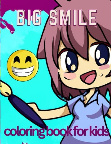 The Coloring Book Big Smile Coloring Book for Kids, Alphabets, Numbers and Animals