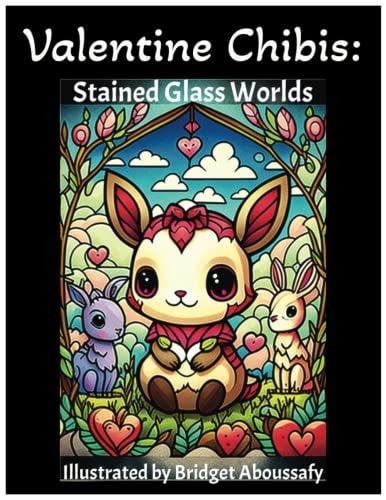 Valentine Chibis Stained Glass Worlds
