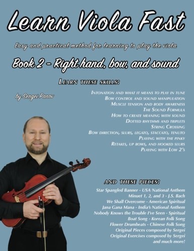 Learn Viola Fast Book 2 Easy and Practical Method for Learning to Play the Viola