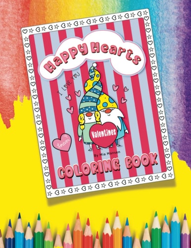 Happy Hearts Coloring Book