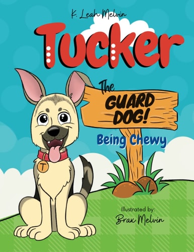 Tucker the Guard Dog Being Chewy