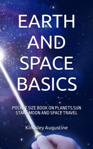 Earth and Space Basics Pocket Size Book on Planets Sun Stars Moon and Space Travel