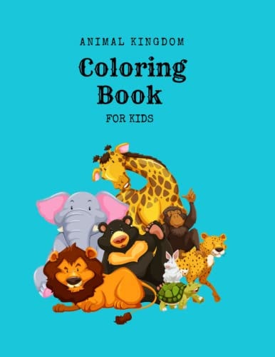 Coloring Book A Beautiful Book Of Animals Outline For Kids