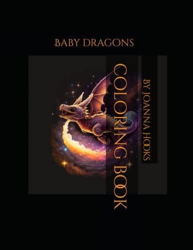 Baby Dragons Coloring Book