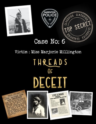 Case 6 - Threads of Deceit The Blue Coconut - Cold Case Mystery Crime Police File Game