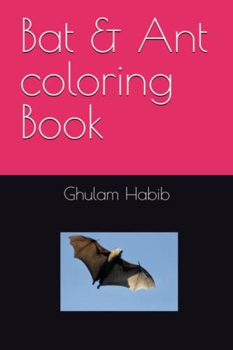 Bat & Ant Coloring Book
