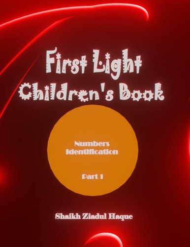 First Light Children's Book Numbers Identification: Part 1