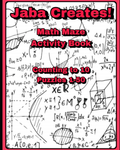 Jaba Creates Math Maze Counting to 10 (1-50)