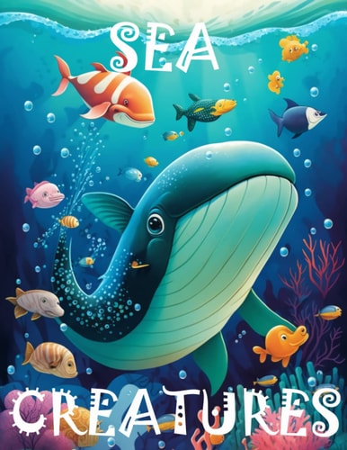 Explore the Sea Life and Color with Cuteness Unique Coloring Pages for Kids Ages 4-12