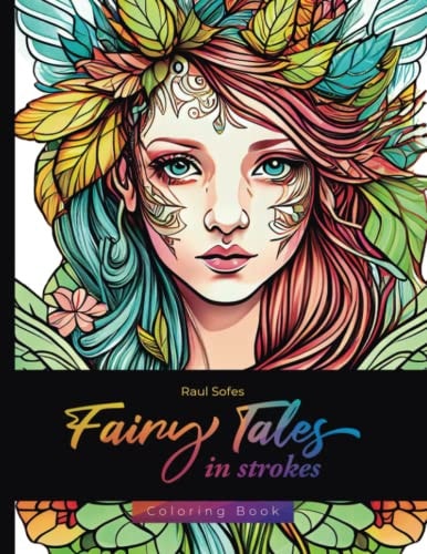 Fairy Tales in Strokes Coloring Book