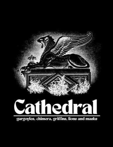Cathedral Black and Grey Illustration & Tattoo Reference