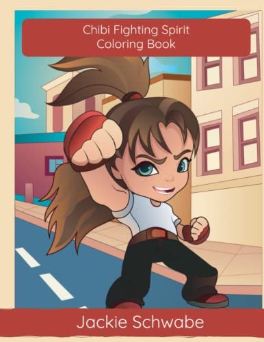 Chibi Fighting Spirit Coloring Book