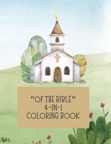 "Of the Bible" 4-in-1 Coloring Book