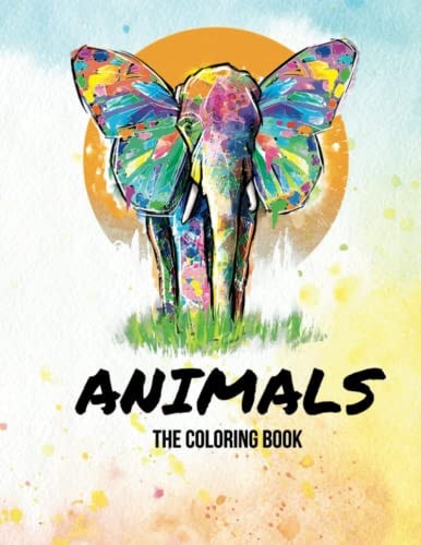 Animals The Coloring Book