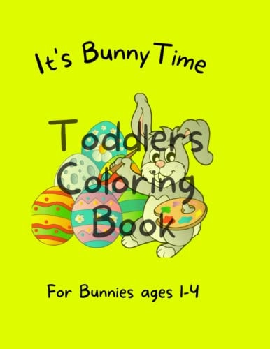 It's Bunny Time Coloring Book