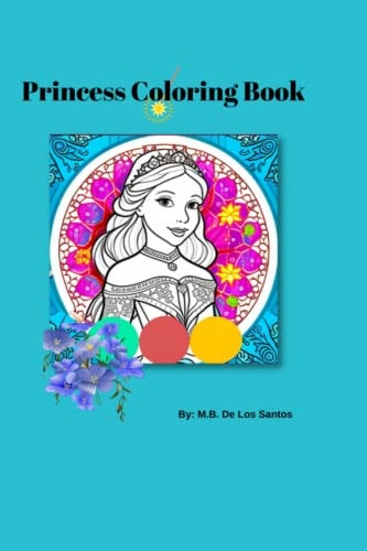 PRINCESS COLORING BOOK.