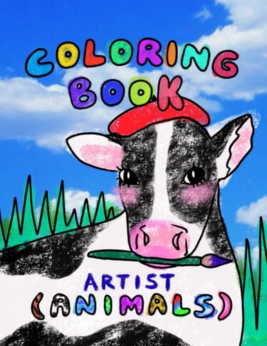Coloring Book Artist Animals: Artist Animals
