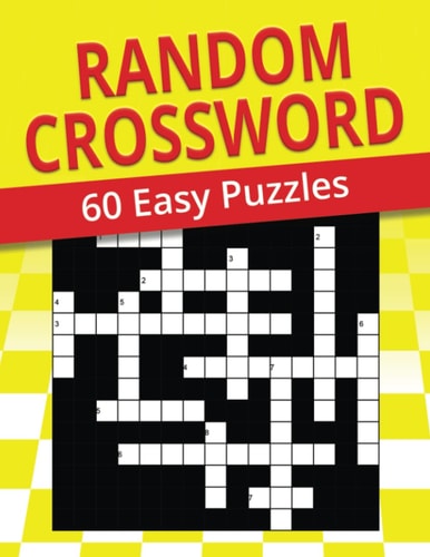 RANDOM CROSSWORD 60 Easy Puzzles