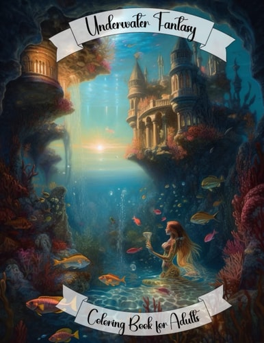 Underwater Fantasy Coloring Book for Adults