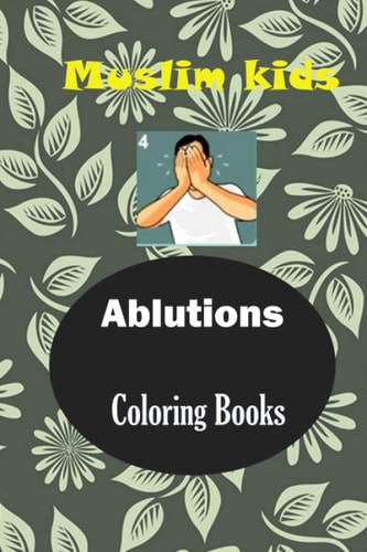 Muslim Kids Ablutions Coloring Books
